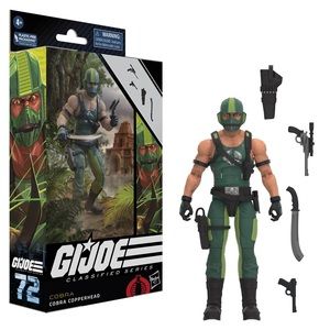 Hasbro Collectibles G.I. Joe Classified Series 72 Cobra Copperhead - F7464